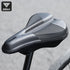 Gel Padded Bike Seat Cover for Men Women, Comfort Narrow Bicycle Seat Cushion for Indoor & Outdoor (11"x7")