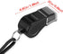 Whistle, 2 Packs Plastic Sports Whistles with Lanyard, Loud Crisp Sound for Coaches and Referees