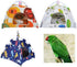 Bird Hammock Tent Nest for Parrot Hanging Hut, Conure House, Parakeet Sleeping Bed, Cute Toy Gift for Small Animal