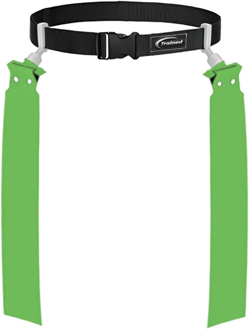 Trained Flag Football Set Adjustable Flag Football Belt with 2 Flags &