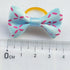 Chenkou Craft 50pcs (25pairs) Dog Cat Hair Bows with Rubber Band, Mix Colors & Patterns, Pet Hair Accessories