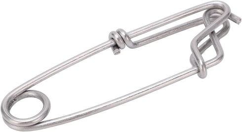 Set, 5pcs Longline Snap Clip Stainless Steel Tuna Clips for Ocean Fishing - Strong Tension, Durable Material, Ideal