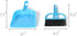 SEIS 3 Pack Hamster Mini Dustpan and Broom Set, Blue, Guinea Pig Classical Besom for Small Animal Cage Cleaning