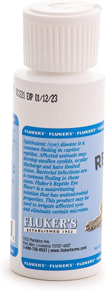 2 oz Fluker's Repta Rinse, Reptile Eye Wash
