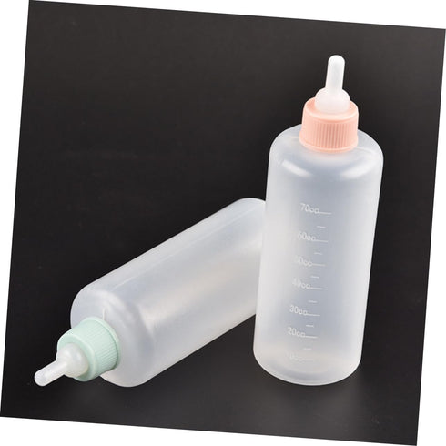 12pcs Yardwe Silicone Pet Pacifier Bottles for Newborn Puppies and Kittens Dog Cat Pet Feeding Supplies
