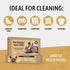 Pet Sponge Hair Lifter 3 Pack, Remove Dog and Cat Hair from Furniture, Carpet, Bedding, Clothing - All Natural Latex