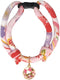 PetSoKoo Four-Leaf Clover Cat Collar with Bell, Breakaway Buckle, Cute Kitten Collar for Girl Boy Cat