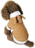 Yoption Christmas Reindeer Dog Costume, Winter Funny Pet Hoodies for Small Dogs (XL)
