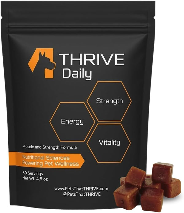 THRIVE Pet Nutrition Thrive Daily Amino Acids for Dogs Muscle Health, Recovery, Energy & Longevity