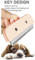 TopMed Large ETS Deshedding Tool, Pink Pet Grooming Brush for Dogs & Cats, Reduces Shedding Effectively