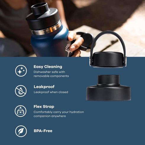 Hydro Flask Wide Mouth Lids- Accessory for Wide Mouth Water Bottle by Hydro Flask