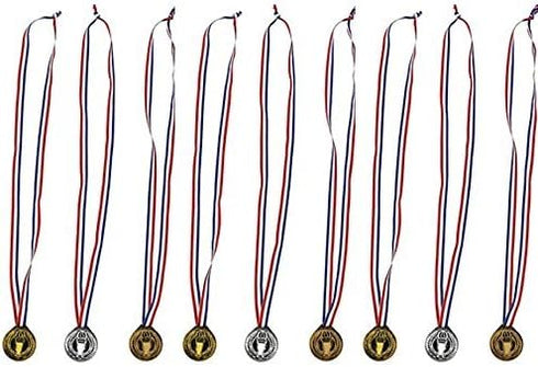 Torch Medals | Olympic Style Game Awards - Bulk 24 Pack