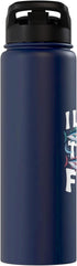 Ocean Enthusiasts Tuna Lovers I Love Tuna Fish Enthusiast Design Stainless Steel Insulated Water Bottle