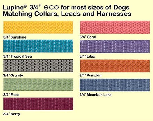 LupinePet Eco 3/4" Granite Step In Harness for Medium Dogs, 20-30"