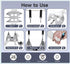 Dog Grooming Hammock for Small Dogs, Dog Grooming Harness, Nail Trimming Restraint, Grooming Tools, Nail Clippers