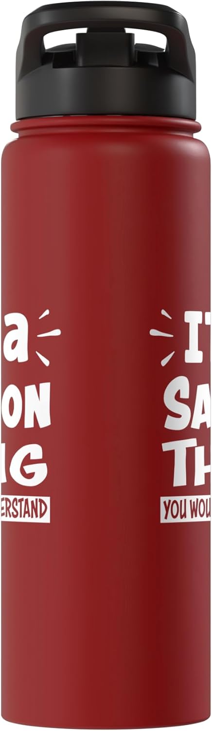 Salmon Animal Lovers Apparel It's A Salmon Thing You Wouldn't Understand Aninal Lovers Stainless Steel Insulated Water