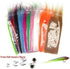 Greatfishing 13 Packs Mix Color Long Fiber Fly Tying Materials for Streamer Fly Tying