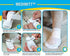 Pack 12-Pack) Medimitt Paw Bandages for Dogs, Cats and Pets Stretchy Medical Booties, First Aid for Paws Non Slip, Non