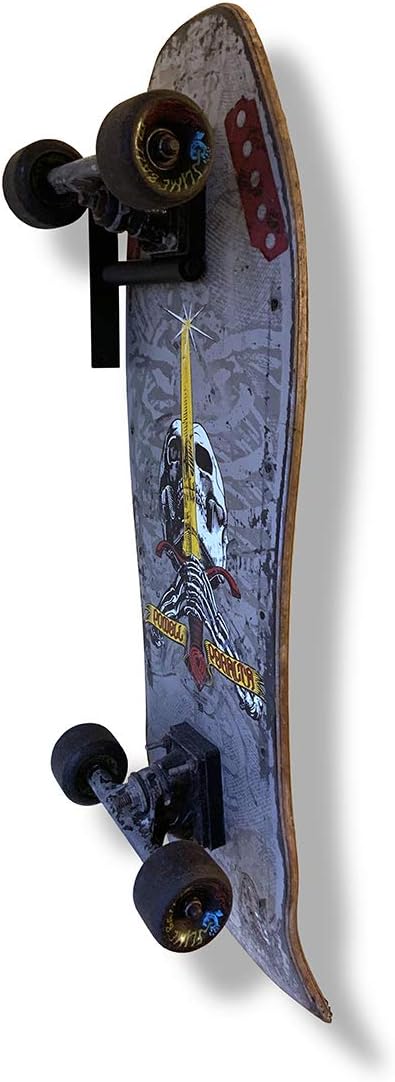 Grab & Go Edge Side-Mounting Skateboard Complete Wall Hanger Rack
