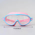 Generic Swimming Pool Goggles, Comfortable Clear Vision Goggles with Ear Plugs Nose Clip,Antifog Wide View Pool Goggles