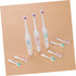 3 Set Totority Waterproof Electric Toothbrush for Pets Portable Travel Dog Toothbrush Rechargeable Battery and Soft