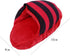 Red Cute Pet Puppy Dog Cat Slipper Shape Plush Chew Play Toy, Flip-Flops Squeaky Toys