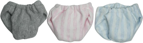 (3 Pack, (3.9" 6.3"), Count, 3) Washable Squirrel Diapers - Extra Small Reusable Pet Cloth Diapers Highly Absorbent