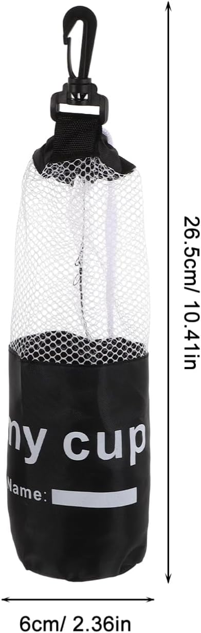 HANABASS Multifunctional Mesh Drawstring Stacking Cup Bag for Sport Stacking Games and Breathable Foldable Storage