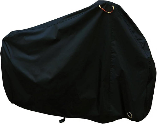 Viaky 210D Nylon Waterproof Bike Cover for 1 Bike, Anti Dust Rain UV Protection with Lock-holes Storage Bag