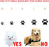 Snow Small Dog Boots, Waterproof Antiskid Shoes, Warm Skidproof Booties for Puppy Play (XL, Pink)