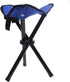shlutesoy Lightweight Outdoor Folding Chair Portable Three-Legged Stool Outdoor Fishing Stool Mini Casual Beach