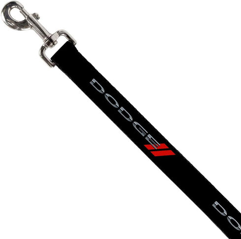 Buckle-Down Pet Leash - Dodge Red Rhombus - 4 Feet Long - 1.5" Wide