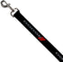 Buckle-Down Pet Leash - Dodge Red Rhombus - 4 Feet Long - 1.5" Wide