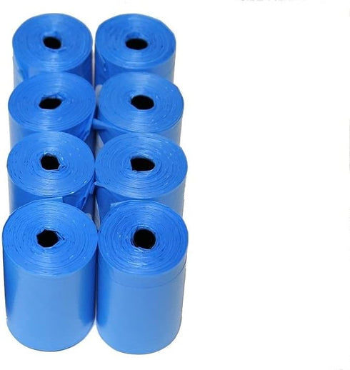 Easy Open Leak-Proof Dog Waste Bags, 13.25 x 9", Made in USA, Easier to Tie than Standard Bags (Blue)
