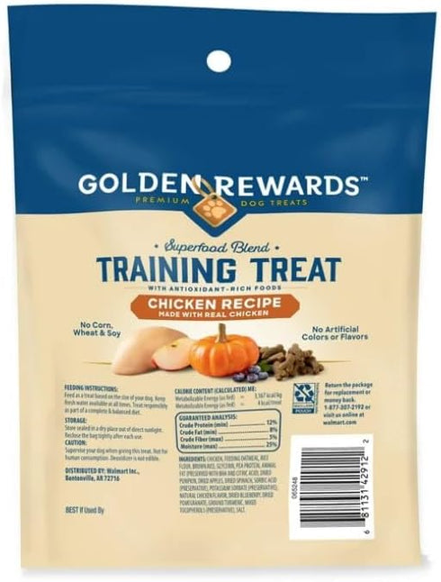 Golden Rewards Chicken Recipe Dog Treats, 9 oz