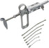 DFUVFKGOP 10ml Bird Feeding Continuous Syringe Vaccination Birds Chicken Parrot Adjustable Syringe Farm Animal Poultry