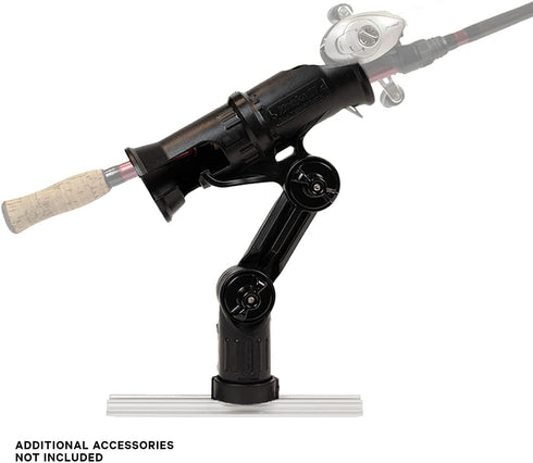 YakAttack Zooka II Rod Holder with LockNLoad Mounting Base for Spinning and Casting Rods