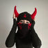 Thickened Crochet Knit Balaclava Hat for Women Girls, Funny Long Bunny Ears Beanie with Scarf Mask Thermal Headwear