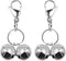 4 Sets Cat Bell for Dog Collar - Charm Training Pet Pendant Accessories with 2 Pack Stainless Steel Dog Tag Clips