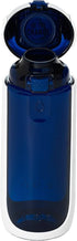 KOR Delta 2 PACK BPA Free Water Bottle, 750ml, Black/Blue