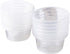 SLSON 100 Pack Gecko Food and Water Cups, Reptile Worm Bowl Mealworm Feeder for Lizard, Leopard Gecko, Crested Gecko (1