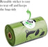 16 Rolls/240 ECO-CLEAN Poop Bags Biodegradable, Bags, Dog Waste Bags, Unscented, Leak-Proof, Easy Tear- Off