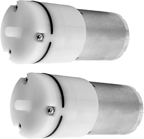 DC 3-6V Aquarium Fish Tank Oxygen Circulate Mini Air Pump Motor, Pack of 2 for 370 Micro Air Pump