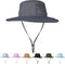 Sun Hat for Men and Women - UPF 50+ Waterproof Wide Brim Bucket Hat for Hiking, Garden, Safari, Beach