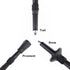 Travel Folding Trekking Hiking Pole with Carrying Case, Adjustable Walking Stick for Women and Men