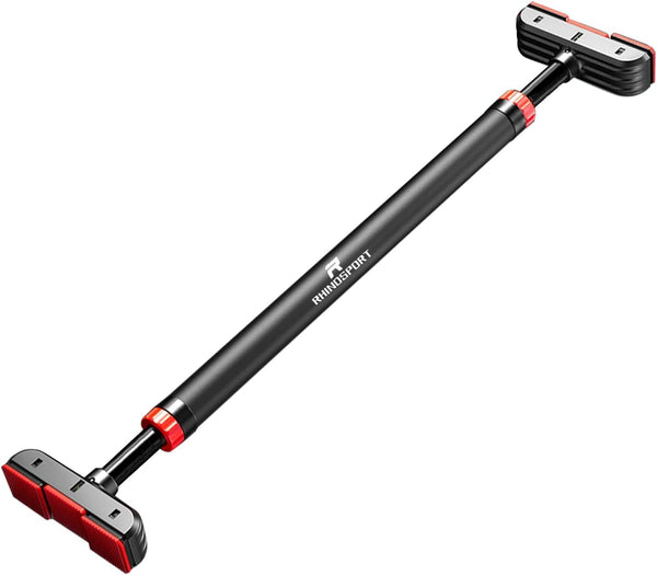 RHINOSPORT Door Pull Up Bar, Chin Up Bar for Doorway 69-92 cm (27.1in-36.2in) Workout Equipment