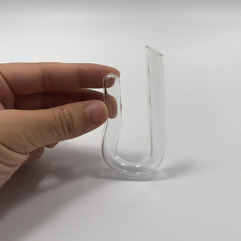 1PCS CO2 Drop Checker Water Shape Glass Hang On Monitor CO2 Indicator for Planted Aquarium Fish Tank