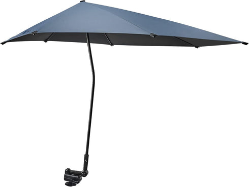 G4Free UPF 50+ Adjustable Beach Umbrella XL with Universal Clamp for Chair, Stroller, Golf Cart, Patio