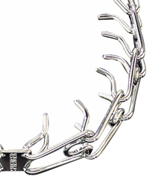 Herm Sprenger Chrome Plated Training Collar with Quick Release Snap for Dogs, X-Large, 4mm, 24-Inch