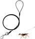 Chew Proof Dog Leash, 6FT Metal Cable Lead, Heavy Duty Made of Coated Wire Rope for Large Dogs and Teething Puppies -
